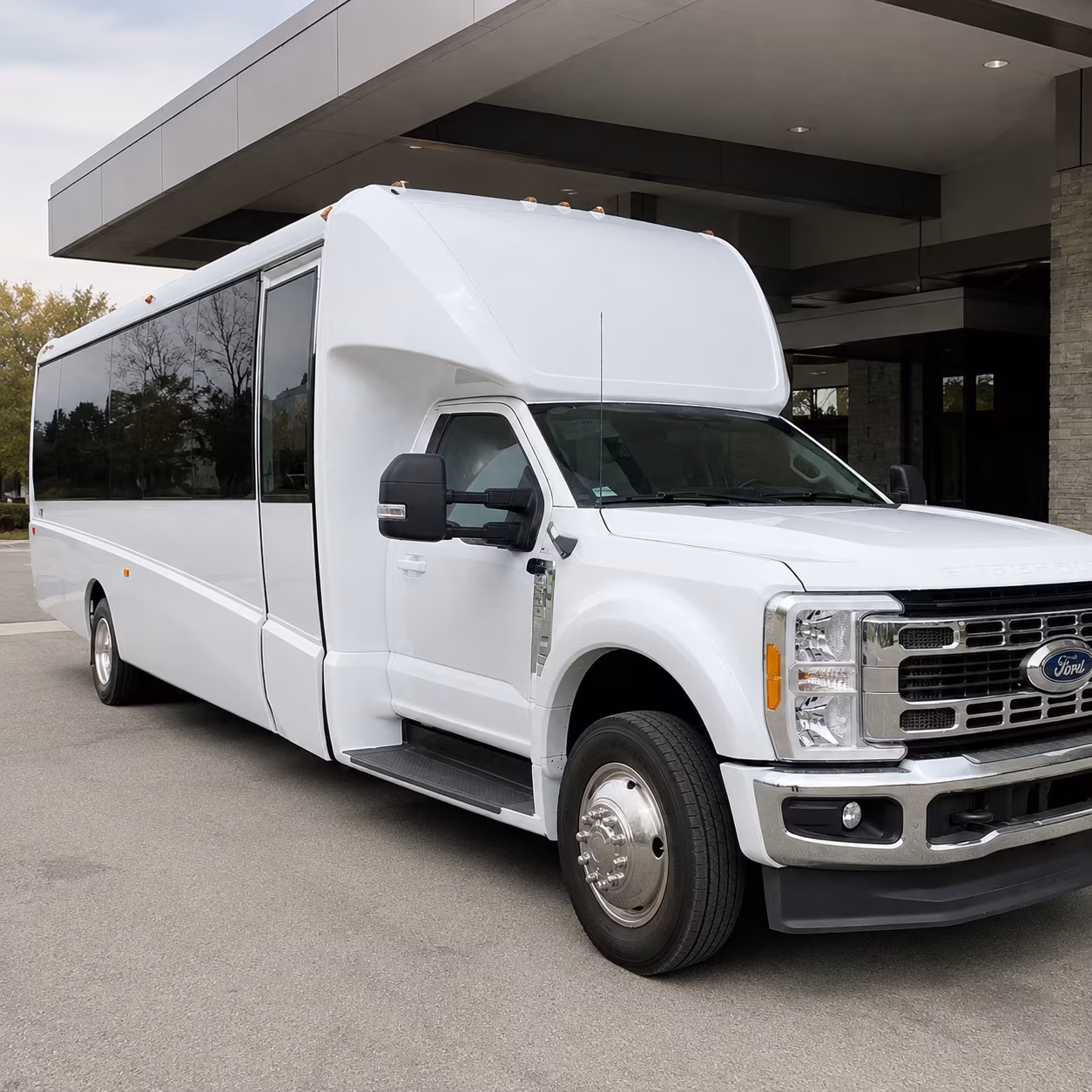 bus rentals for corporate sporting event outings near farmington hills