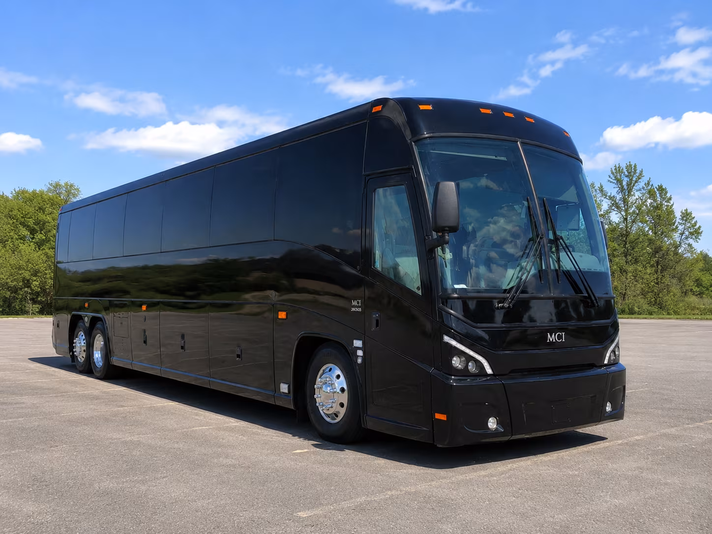 bus rentals for federal agency travel near detroit metro airport