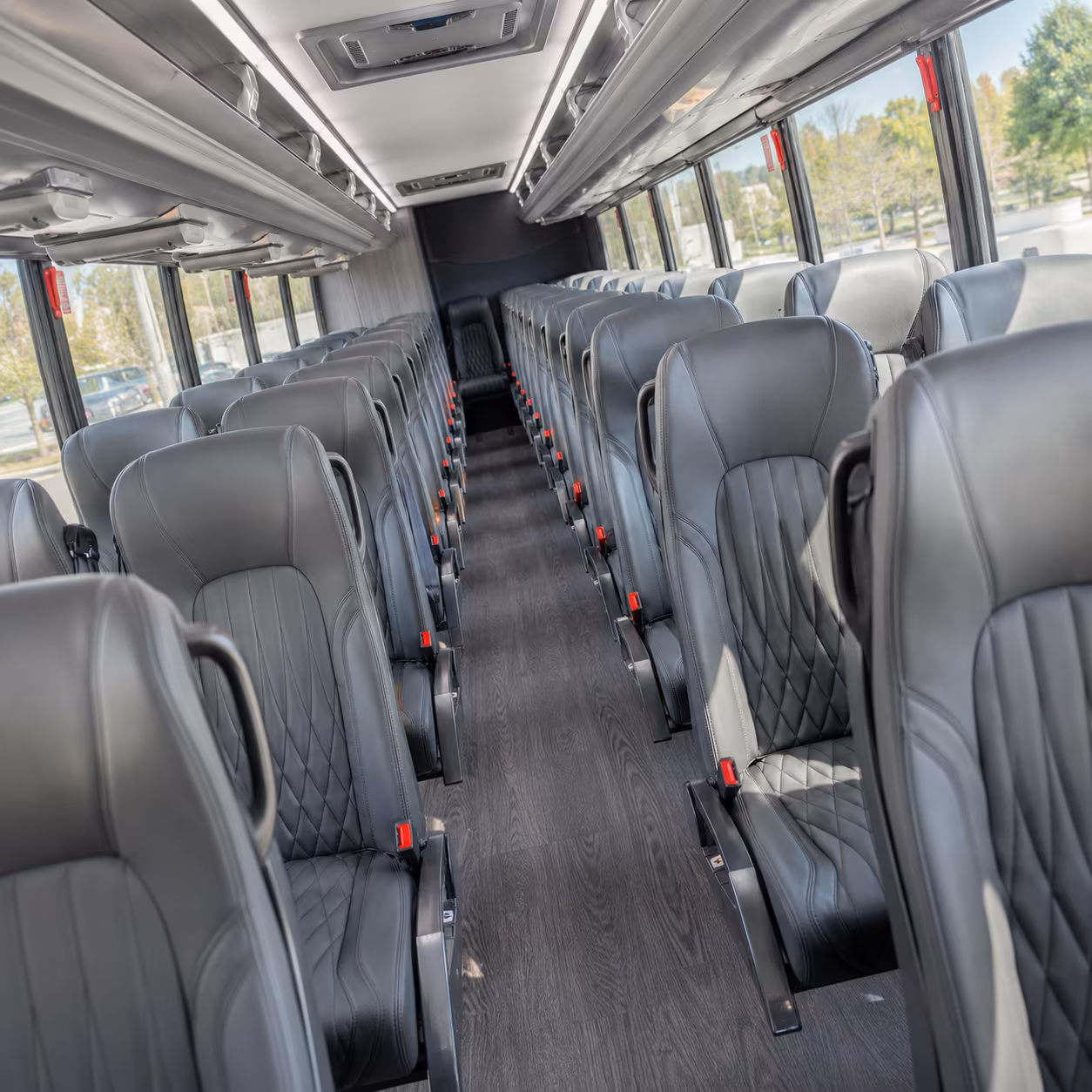 farmington hills 28 passenger minibus inside