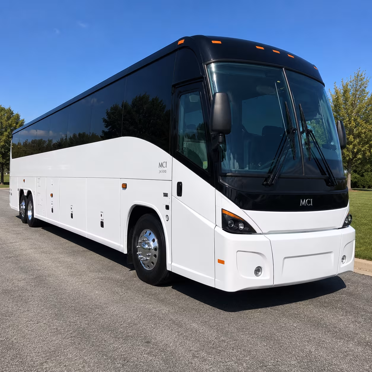 farmington hills bus rental service area