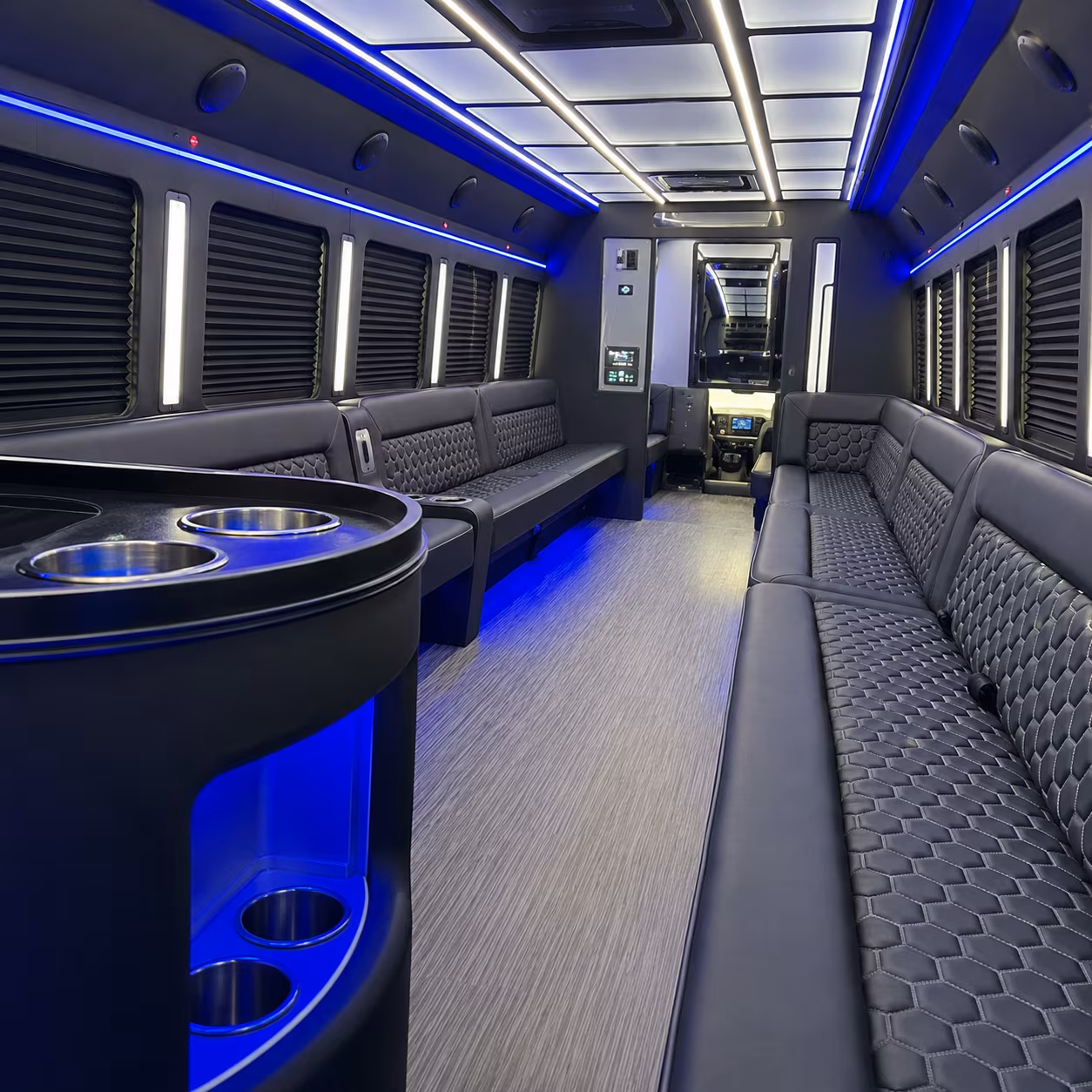 farmington hills party bus rentals inside