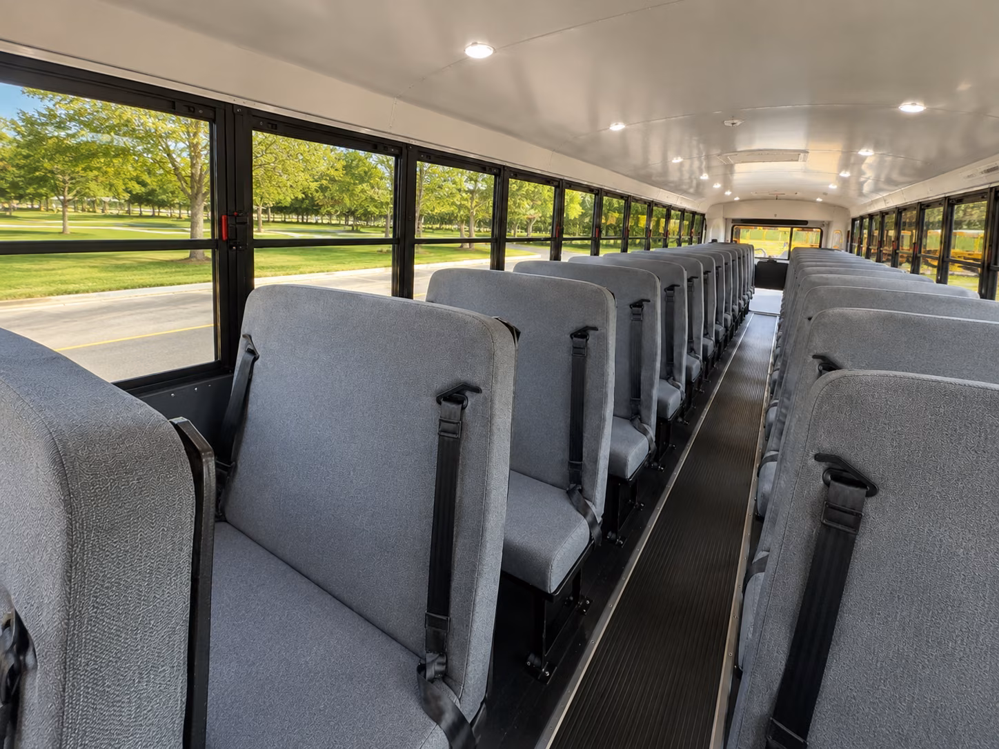 farmington hills school bus inside