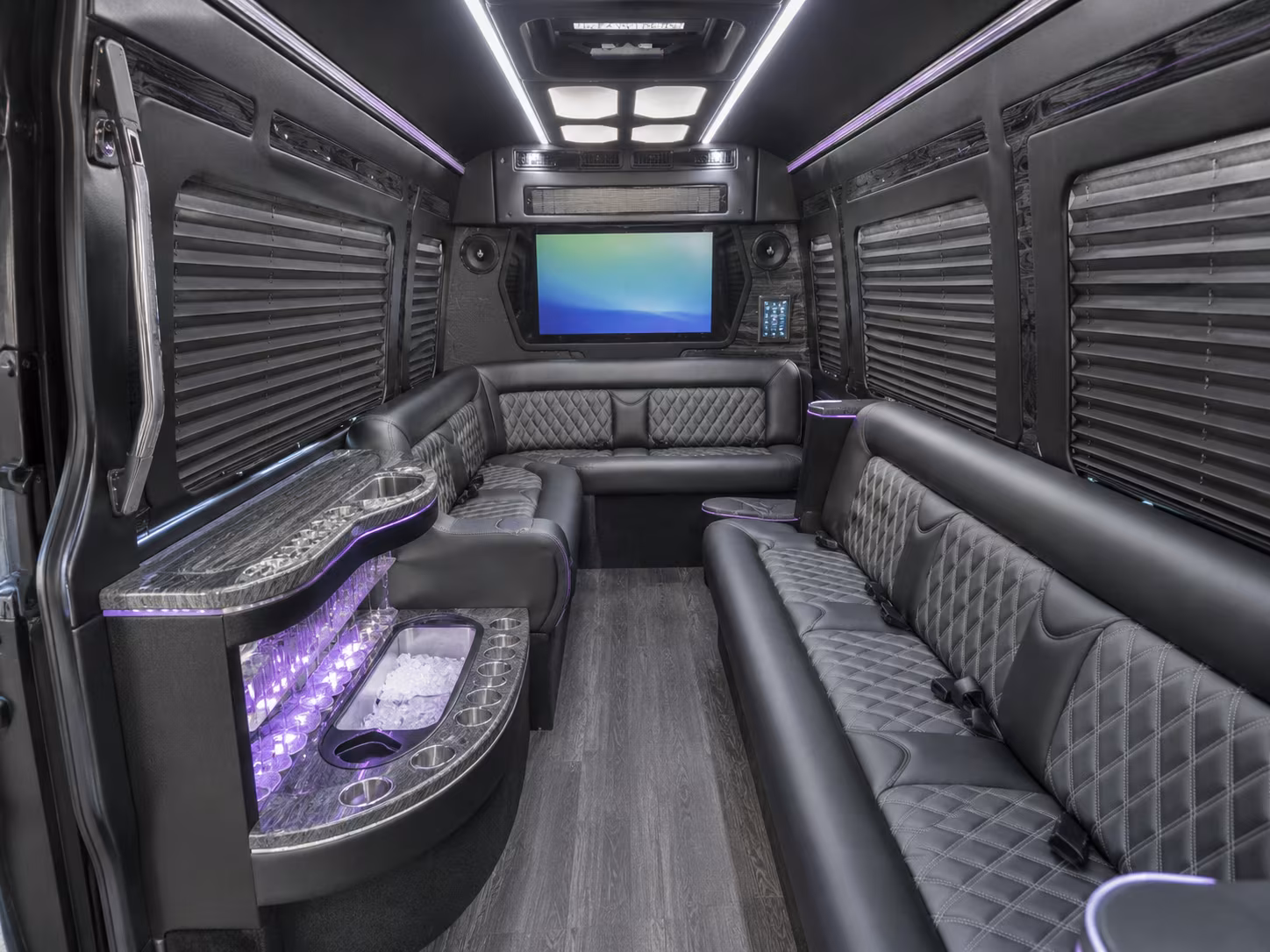 farmington hills sprinter limousine inside