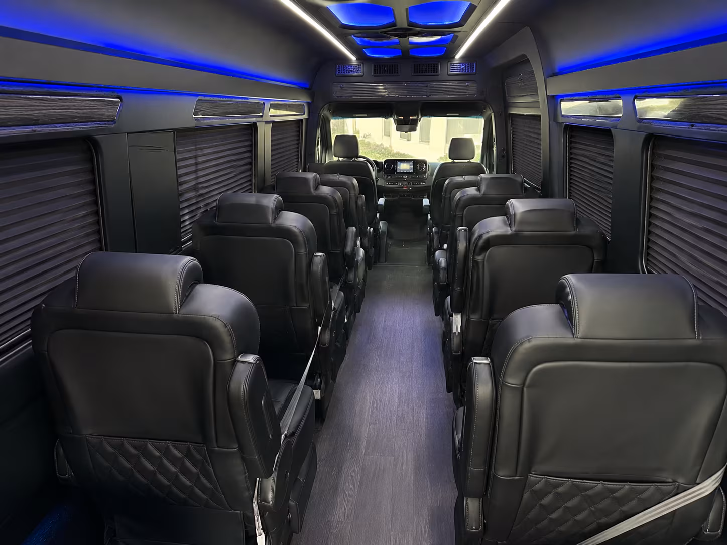 farmington hills sprinter van with driver interior