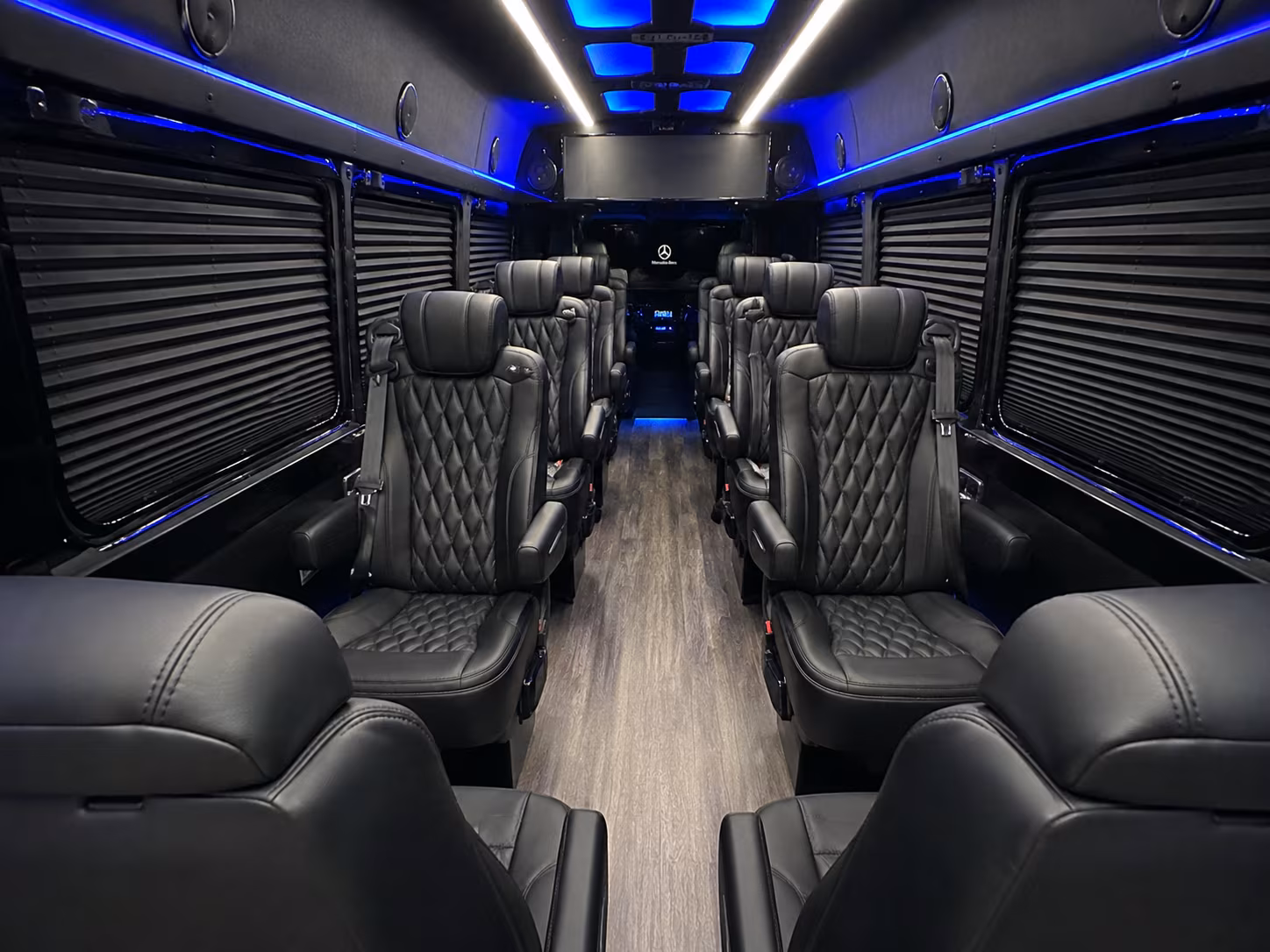 sprinter van and minibus rentals for smaller farmington hills wedding groups
